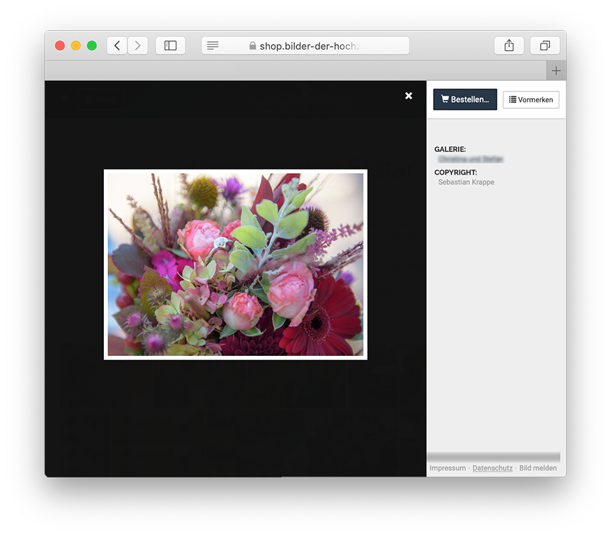 Bilder betrachten